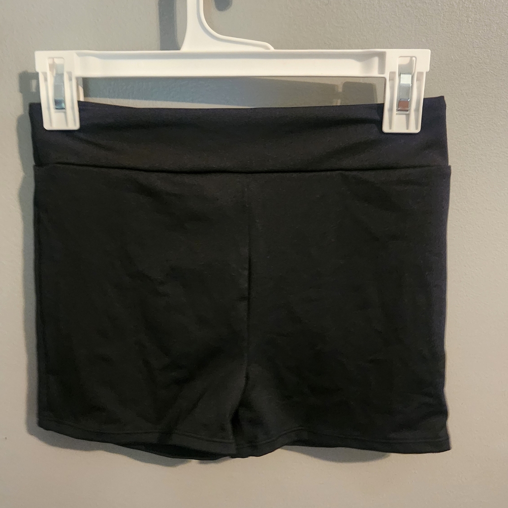 Cat & Jack Black Bike Shorts with Elastic Waistband